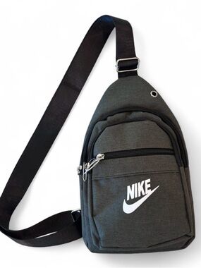 NWT Nike Sling Bag Backpack Carry On Shoulder School Bag Olive Army Green Denim